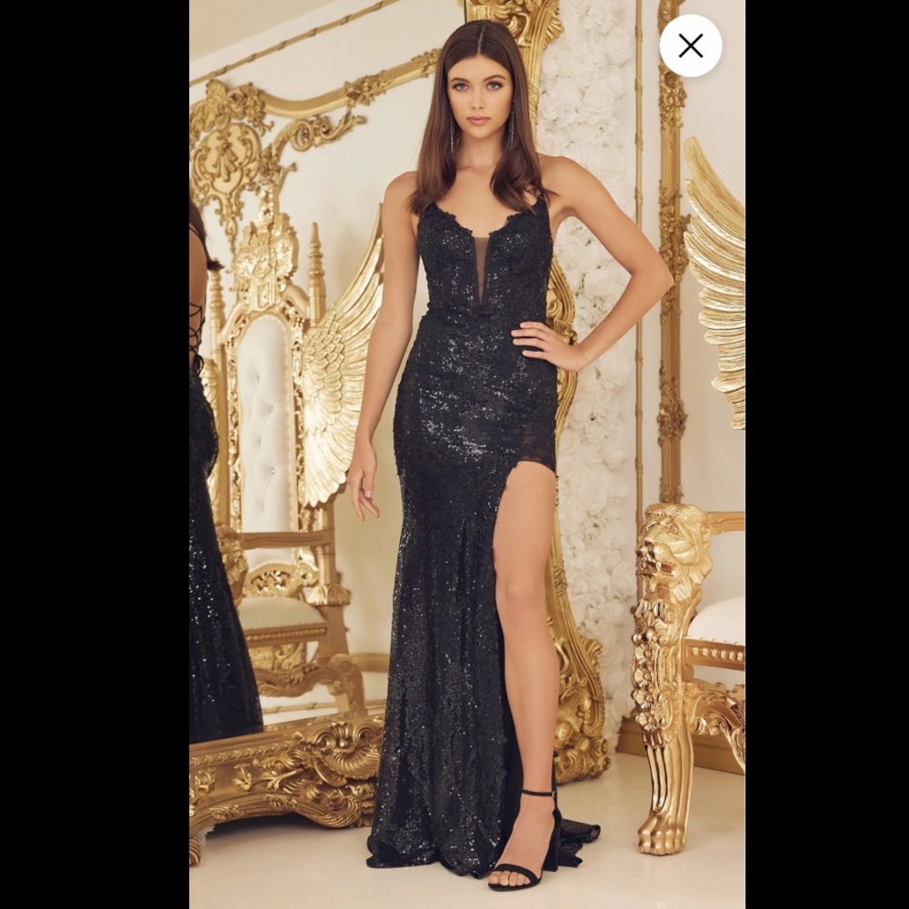 Long side slit dress. Brand new never used.